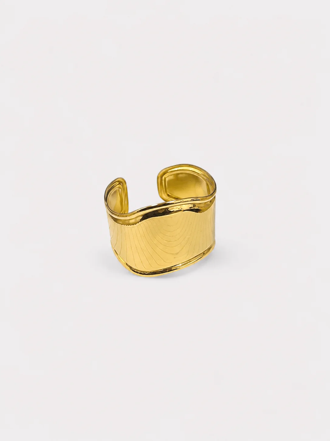 Brazalete ola dorada