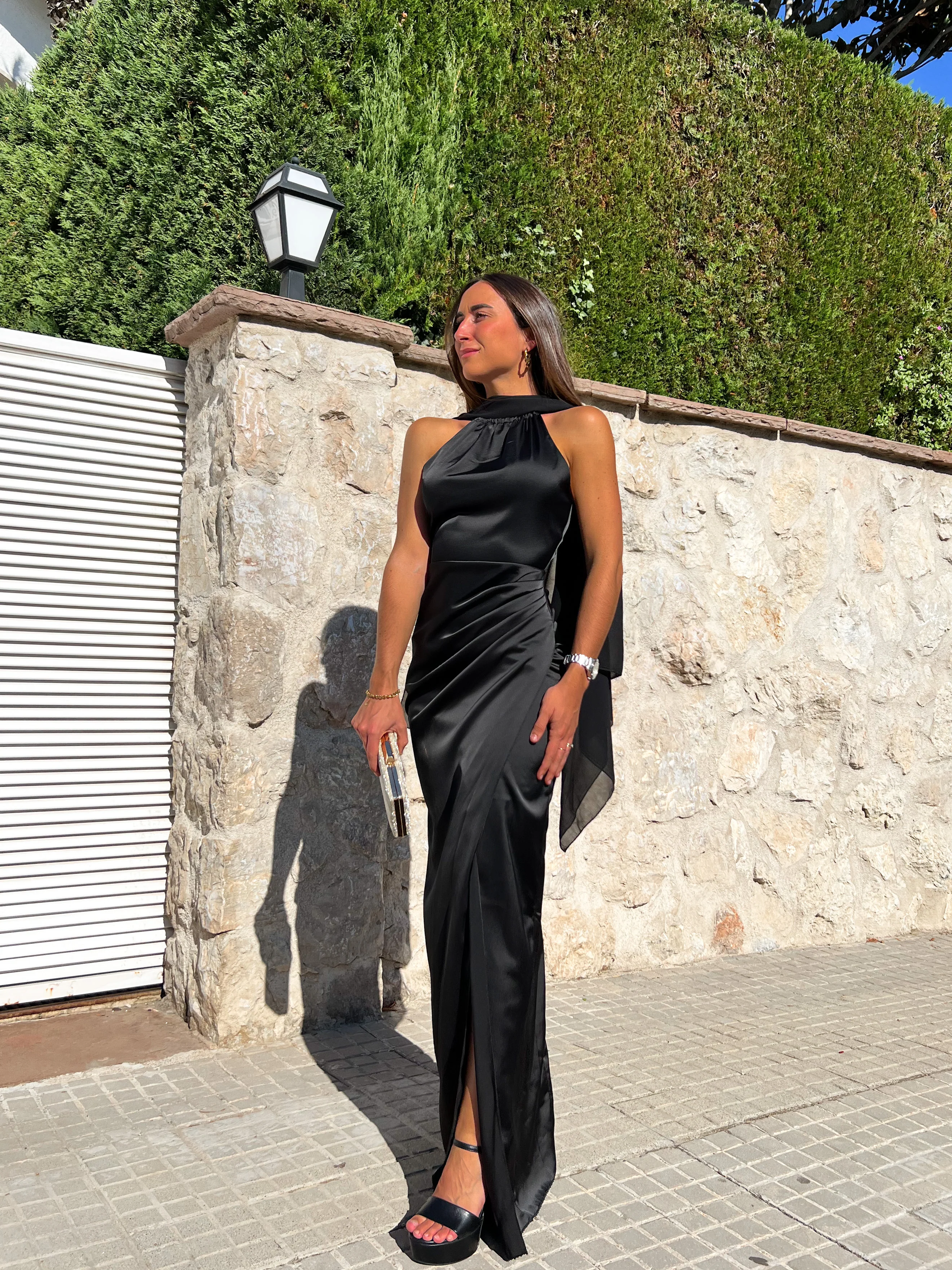 Chal capa gasa negro - Image 5