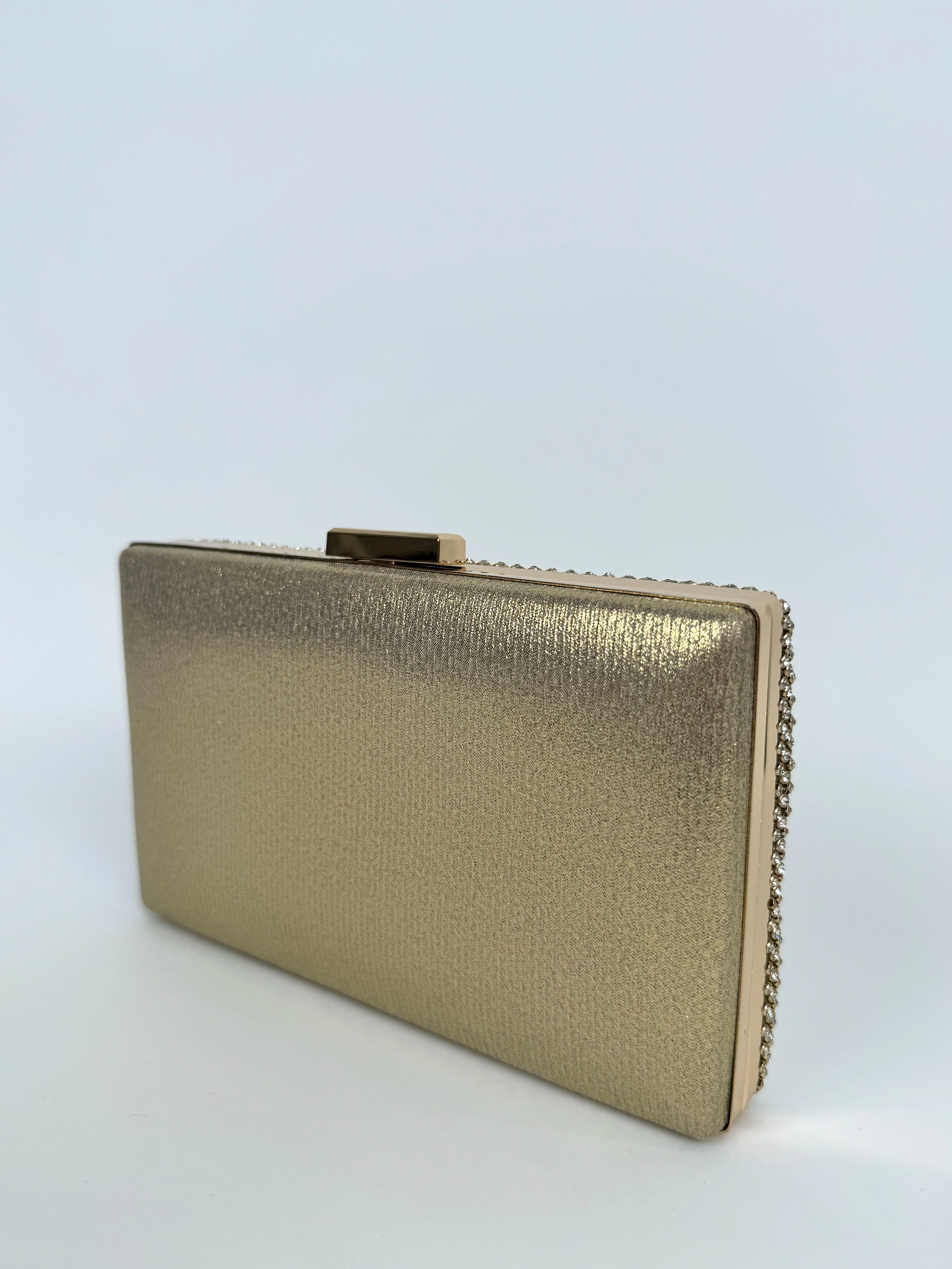 Clutch brillos dorado efecto - Image 5