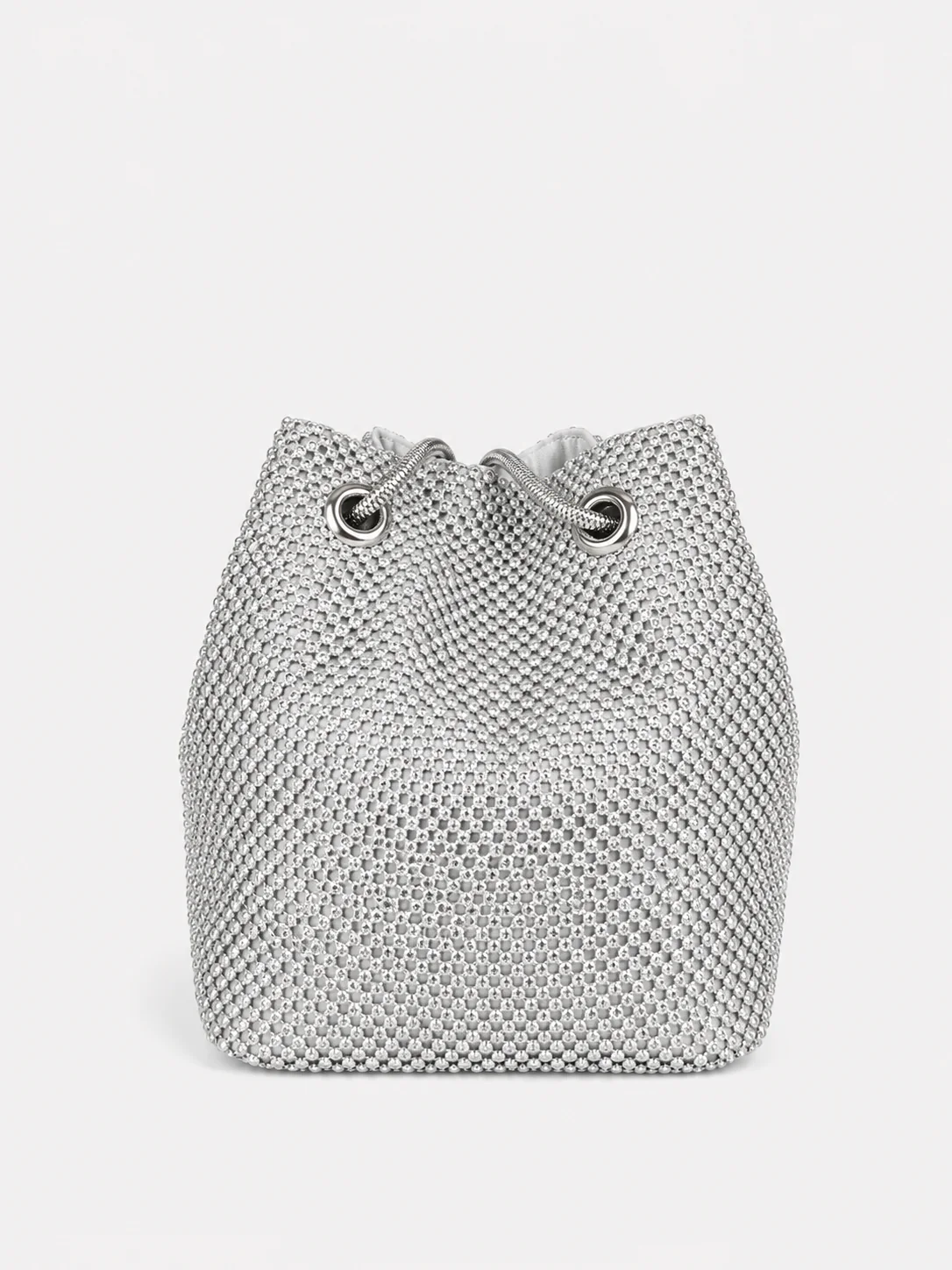 Clutch saco fiesta plateado - Image 3