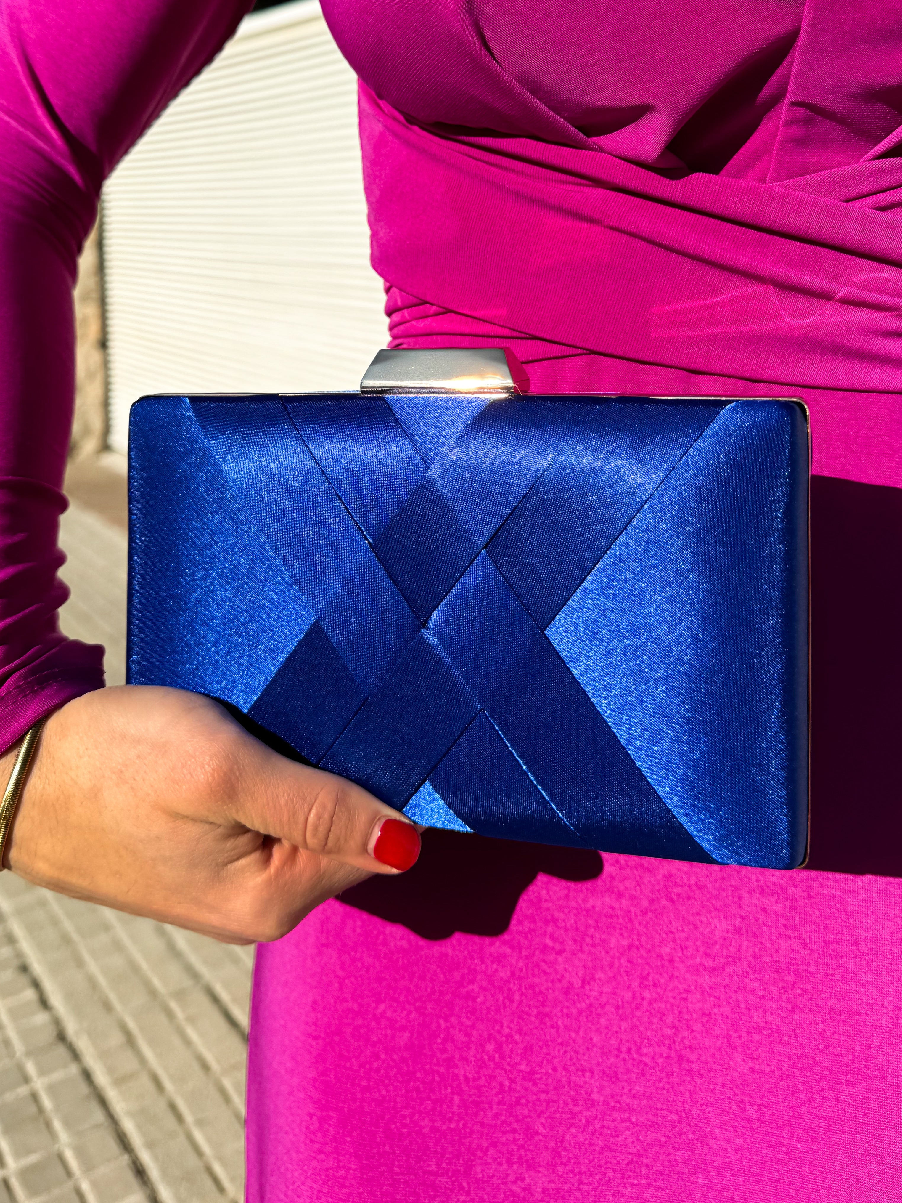 Clutch satinado klein - Image 6