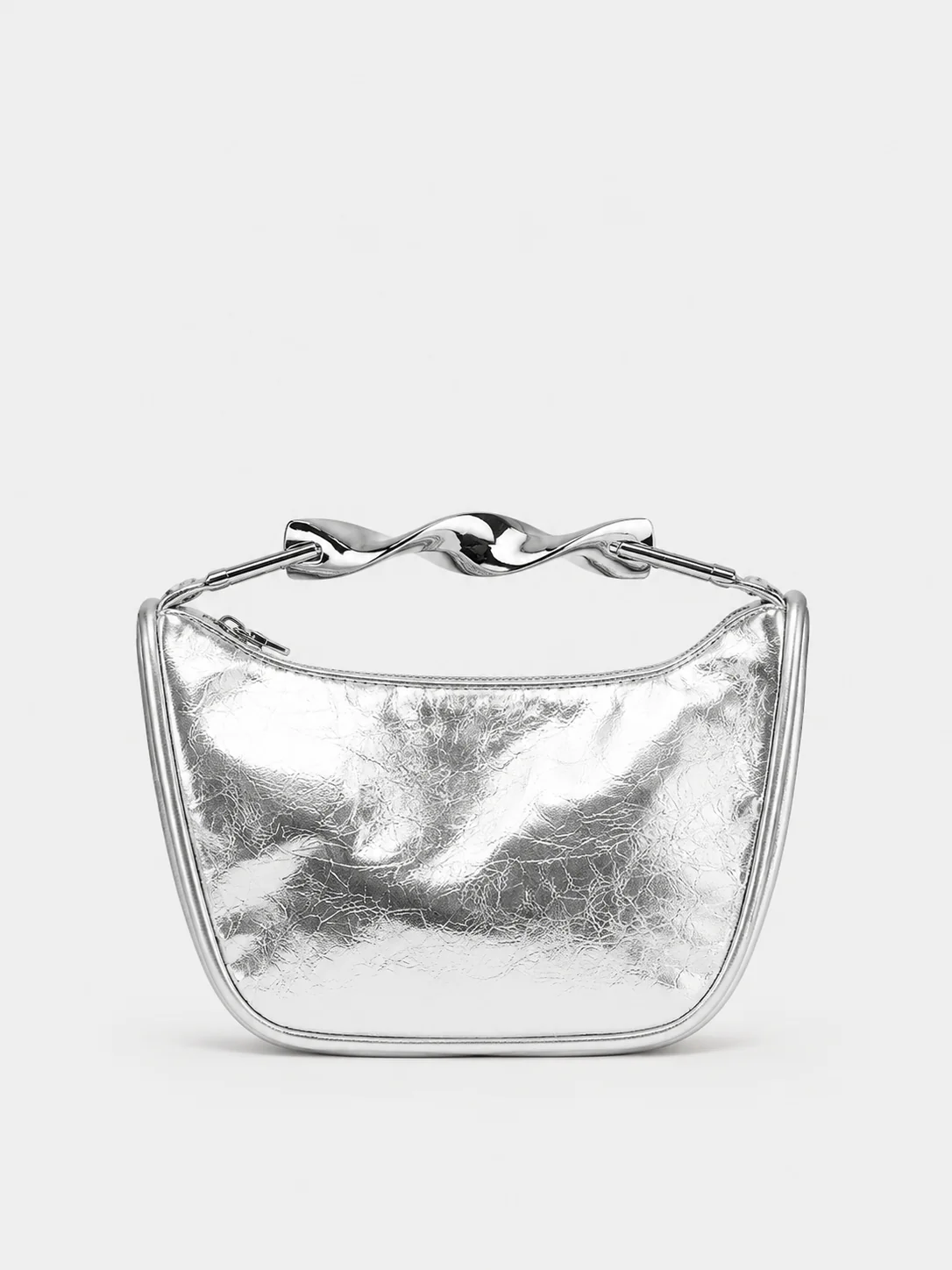 Clutch semiluna plata - Image 2