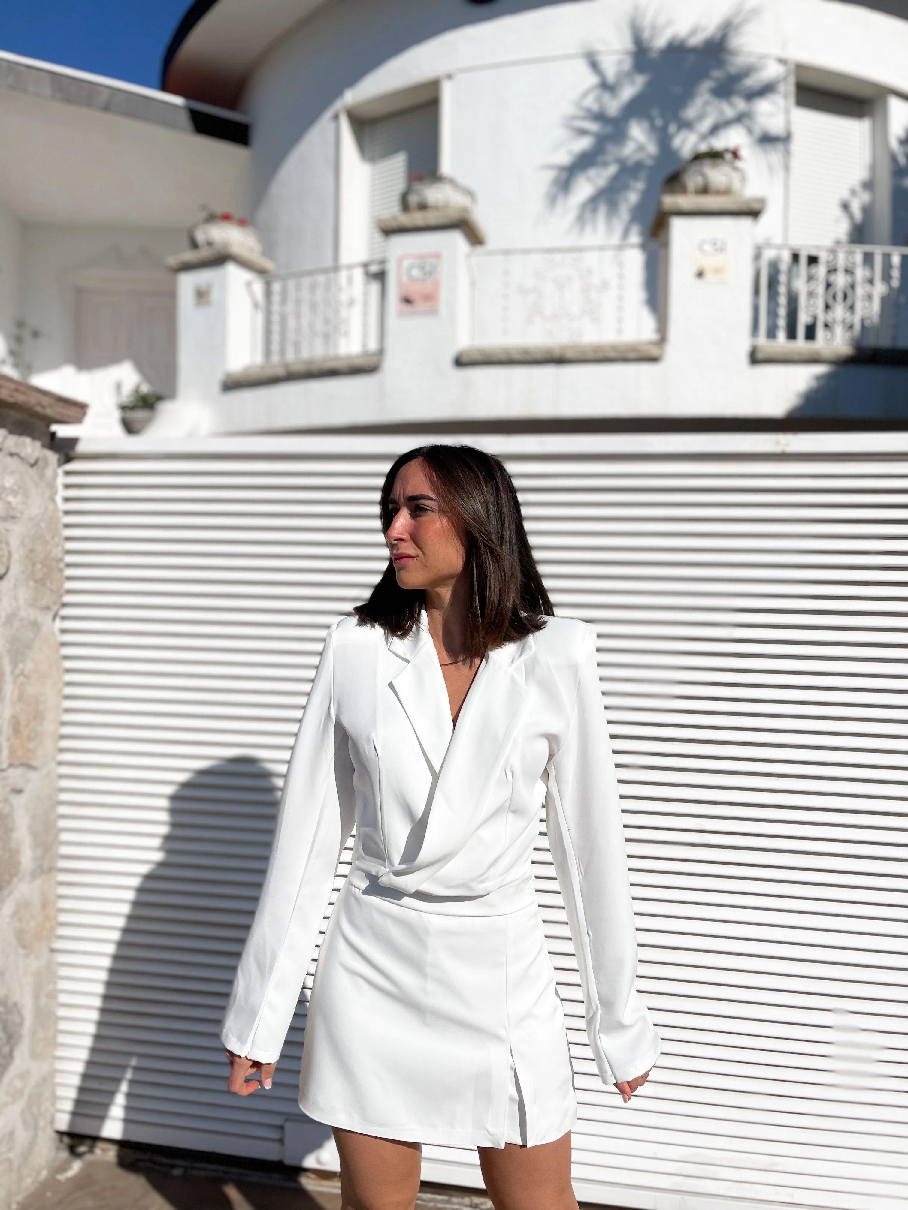 Falda pantalon blanca - Image 3