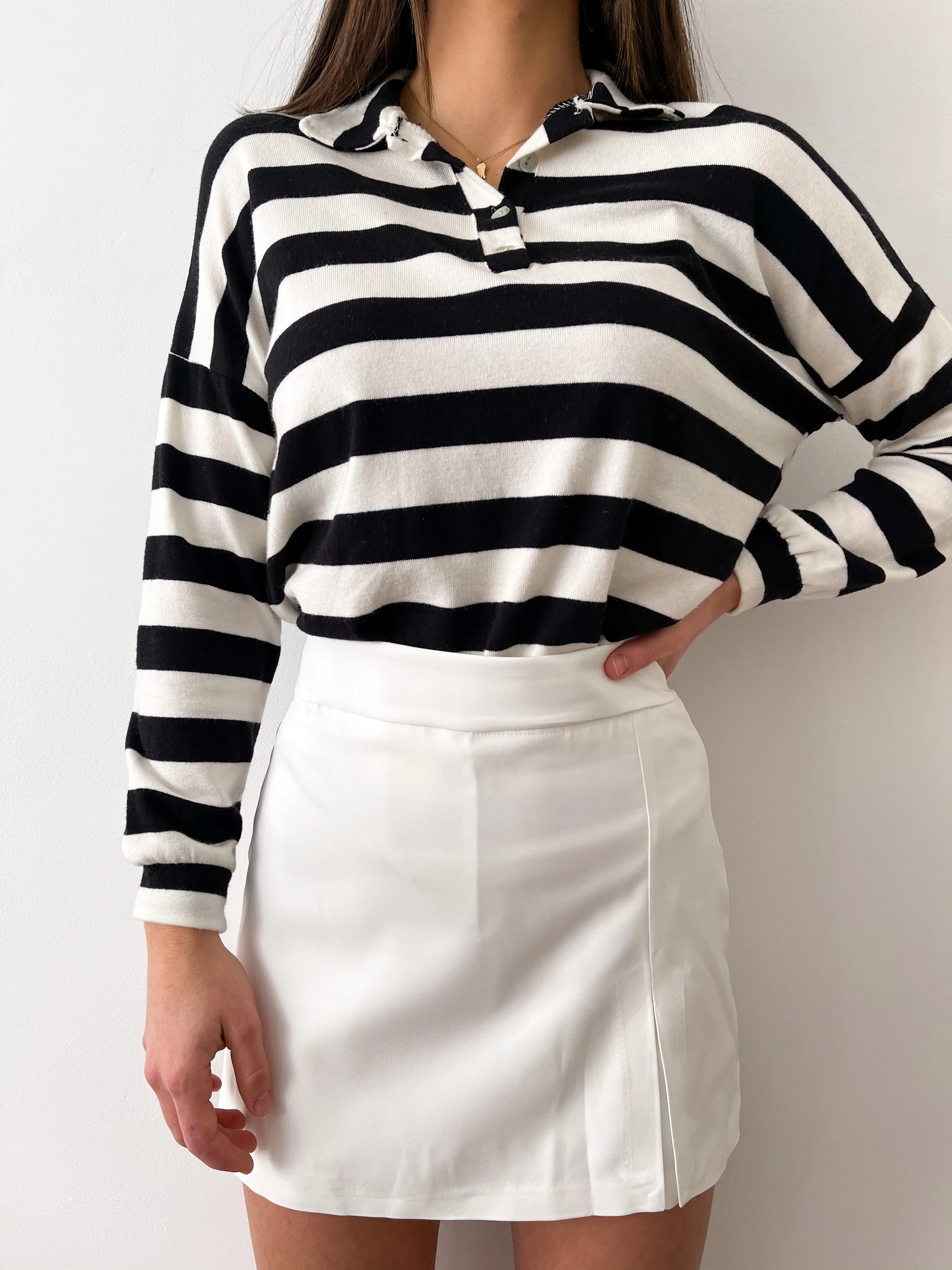 Falda pantalon blanca - Image 4