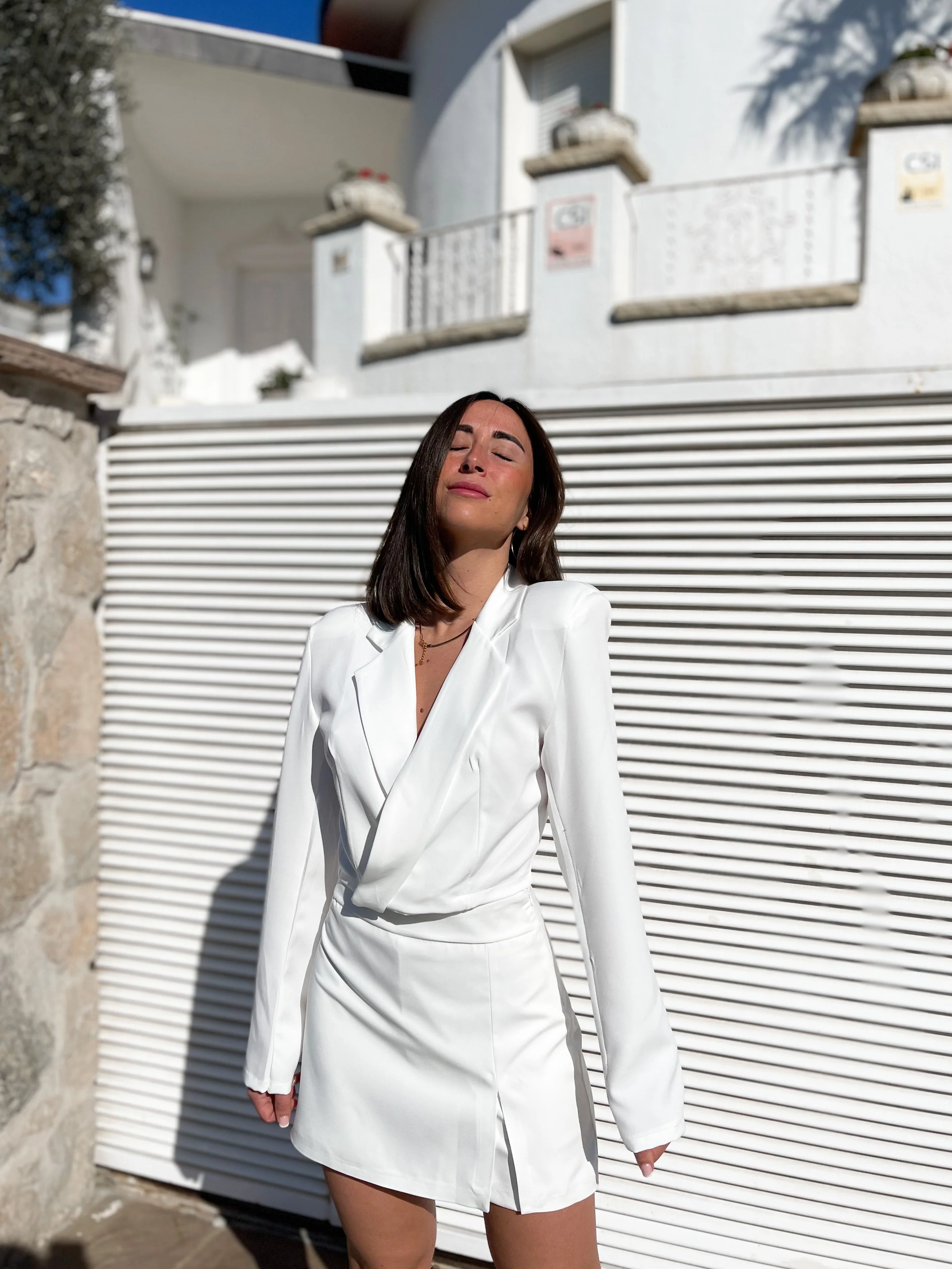 Falda pantalon blanca - Image 5