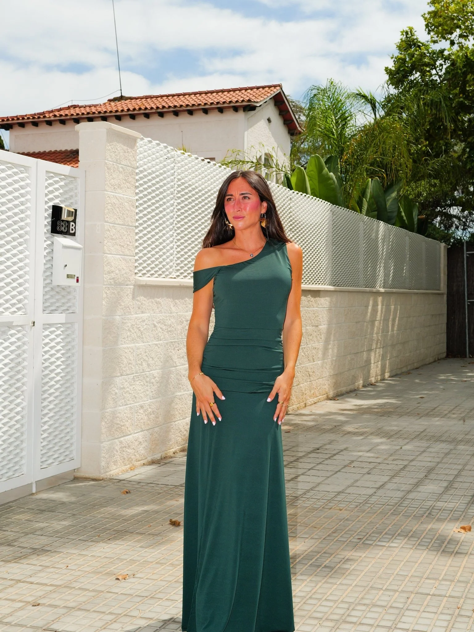 Vestido asim manga banda botella - Image 10