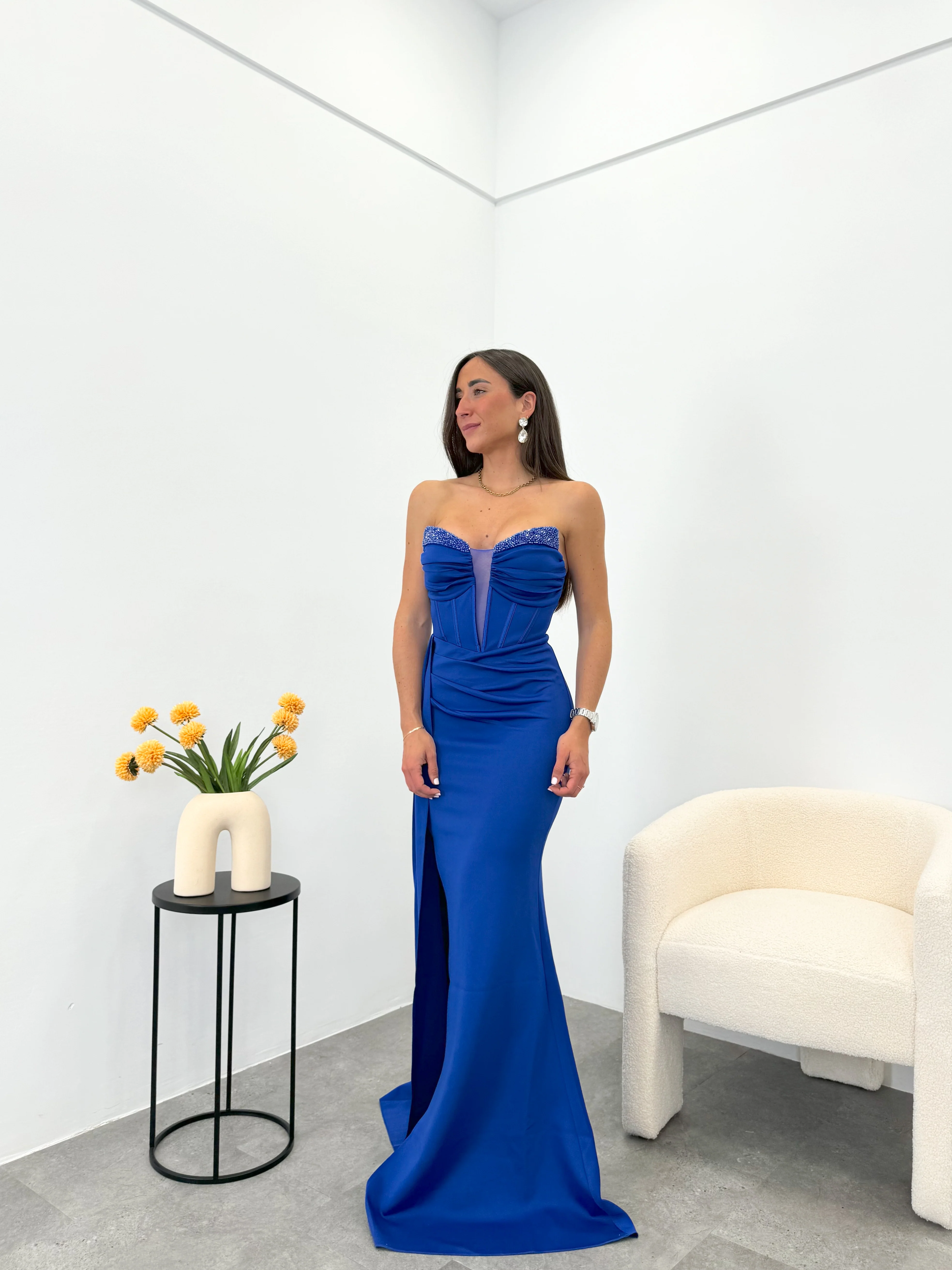 Vestido copas pedrería klein - Image 2