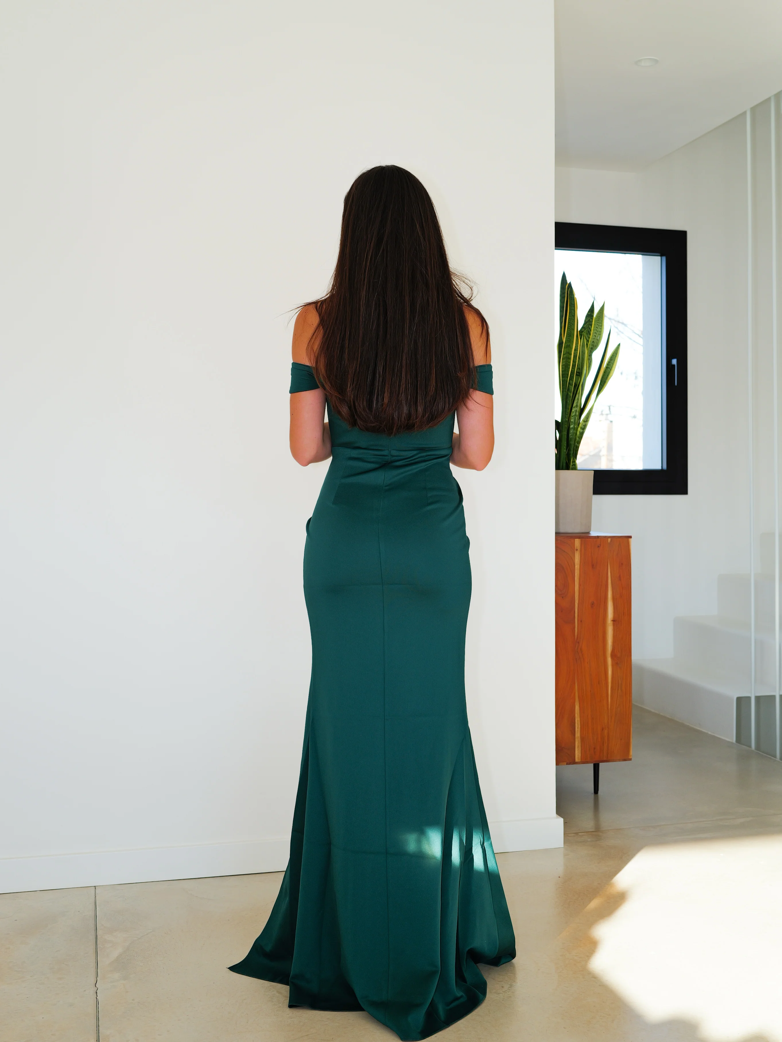 Vestido corse bardot botella - Image 4