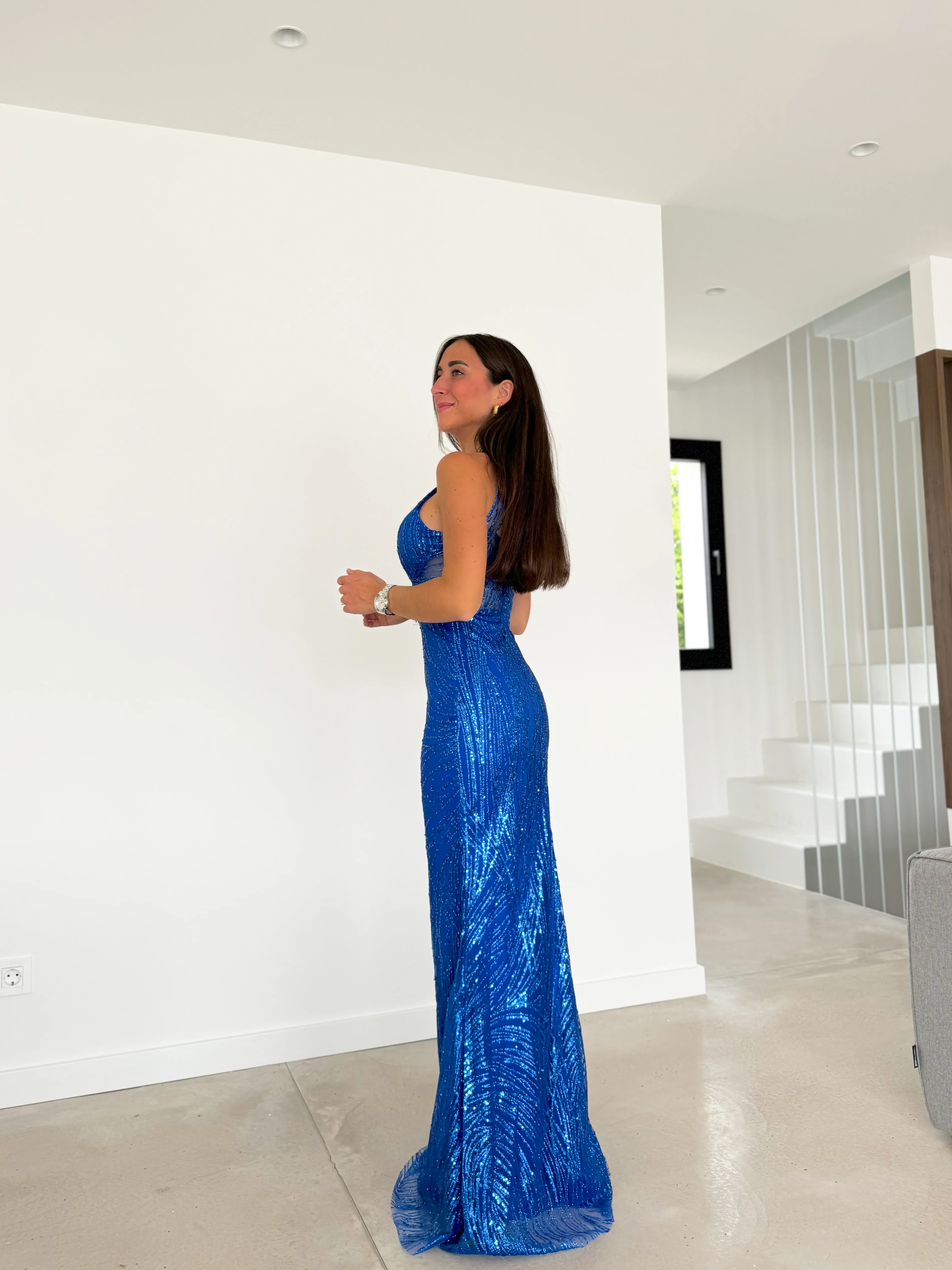 Vestido halter pedreria klein - Image 3