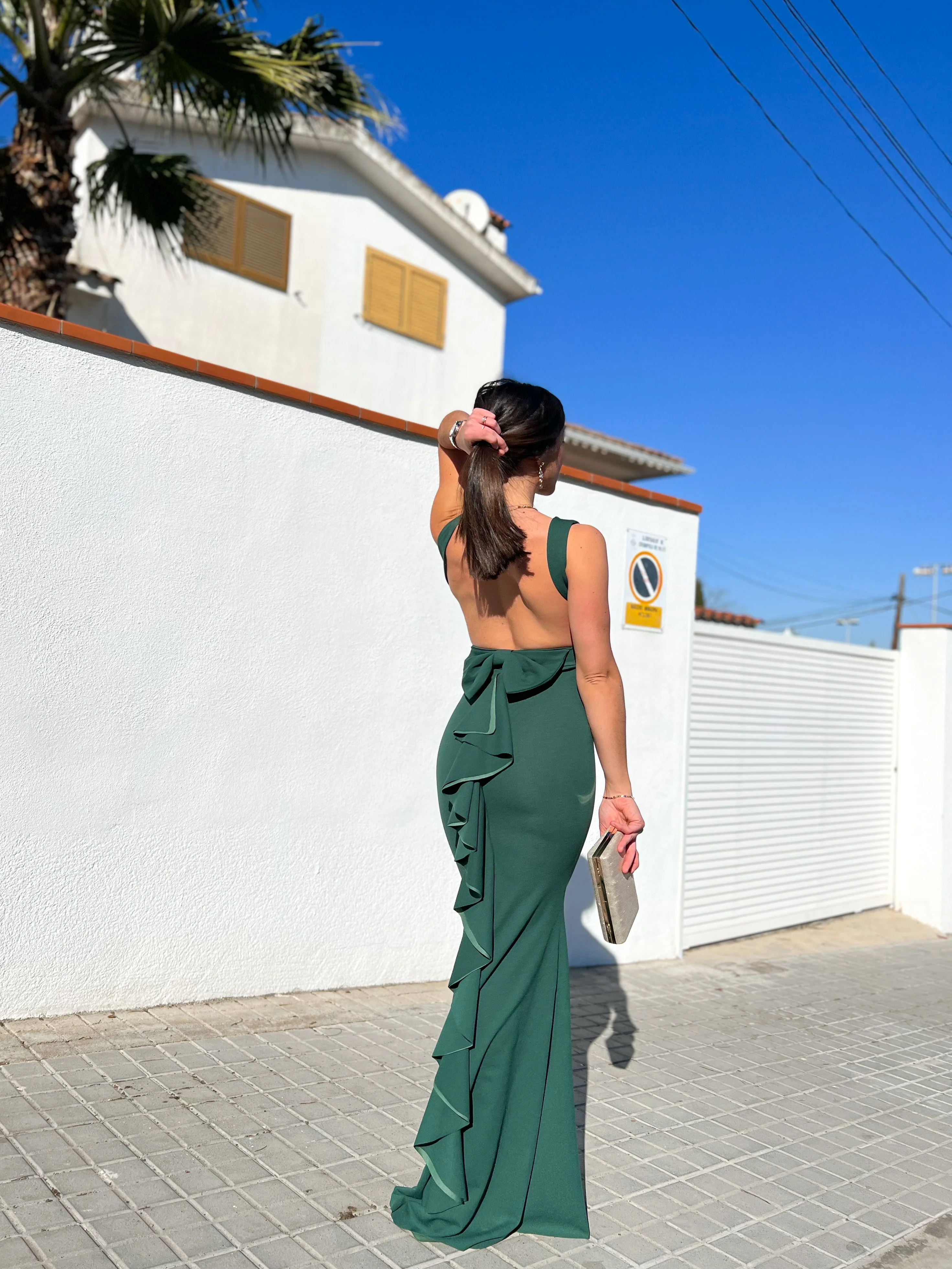 Vestido largo sirena botella - Image 3